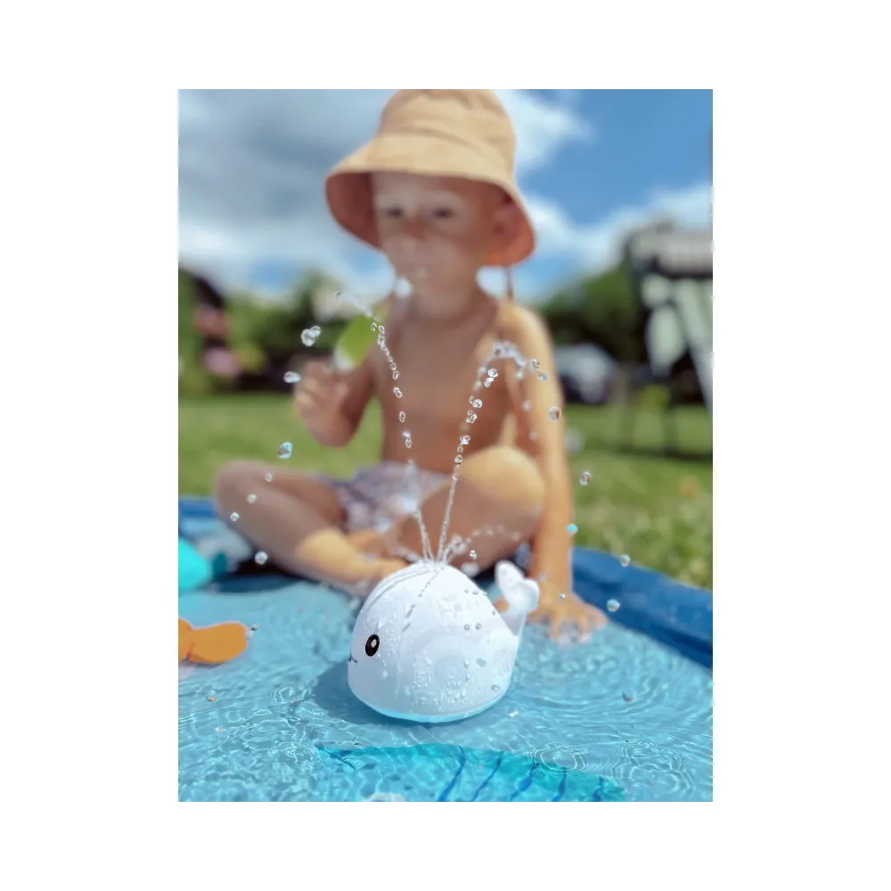 WOOPIE BABY Zabawka do Kąpieli Wieloryb Tryskający Wodą Fontanna LED
