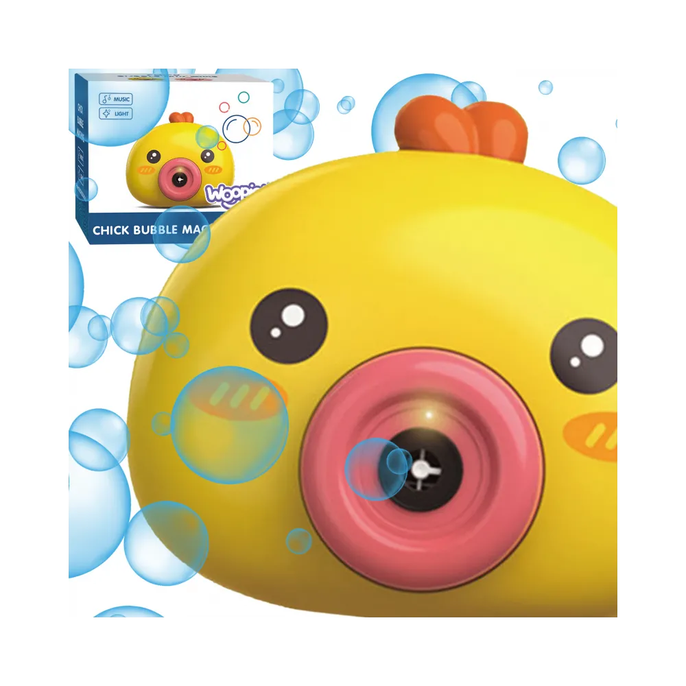 WOOPIE Maszyna Kurczaczek do Robienia Baniek Mydlanych dla Dzieci