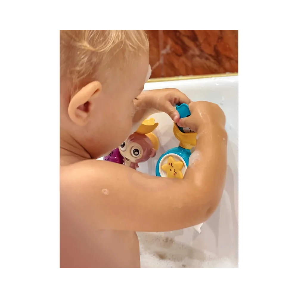 WOOPIE BABY Zabawka Wodna do Kąpieli Małpka + Kubeczek