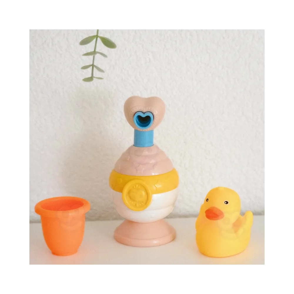 WOOPIE BABY Zabawki do Kąpieli Kubeczek + Kaczuszka + Dozownik Mydła Zestaw