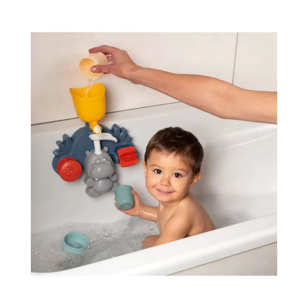 SMOBY Little Zabawka Motoryczna dla Dzieci Hipopotam do Kąpieli