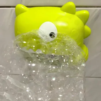 WOOPIE Zabawka do Kąpieli Dinozaur do Robienia Piany Pomarańczowy