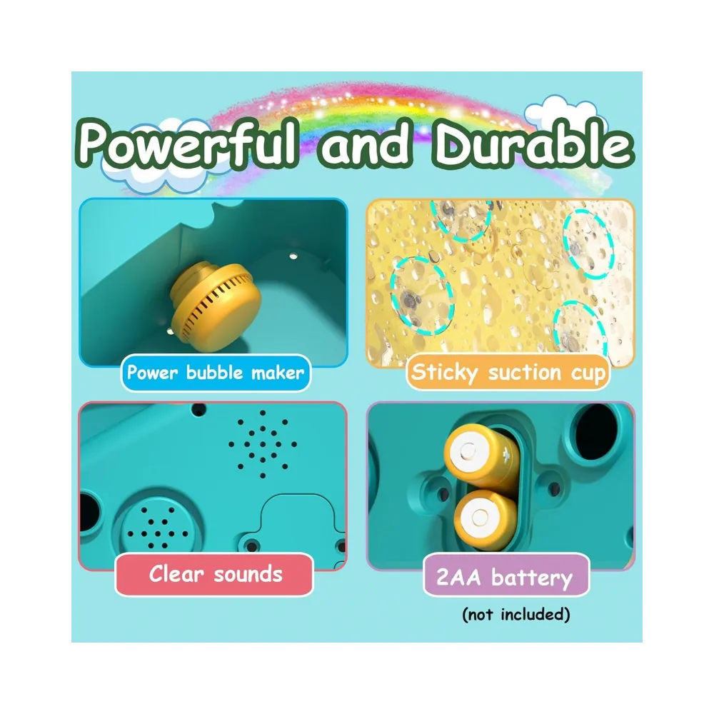 WOOPIE Zabawka do Kąpieli Dinozaur do Robienia Piany Pomarańczowy