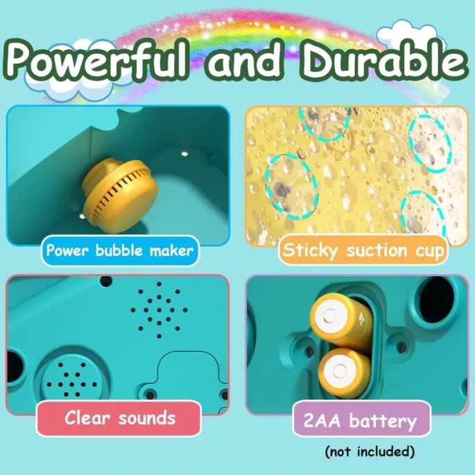 WOOPIE zabawka do kąpieli z pojemnikiem na płyn.