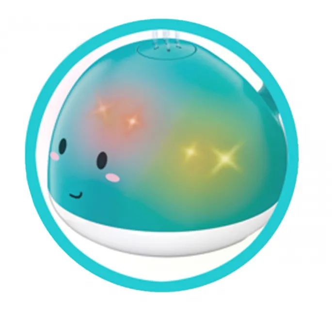 Urocza fontanna do kąpieli z oświetleniem