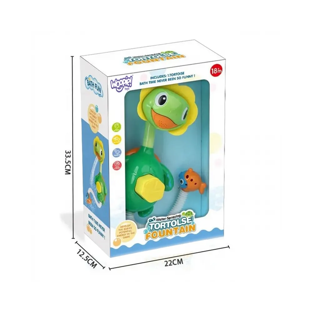 WOOPIE BABY Zabawka do Kąpieli Żółwik Mini Prysznic Fontanna