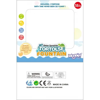 WOOPIE BABY Zabawka do Kąpieli Żółwik Mini Prysznic Fontanna