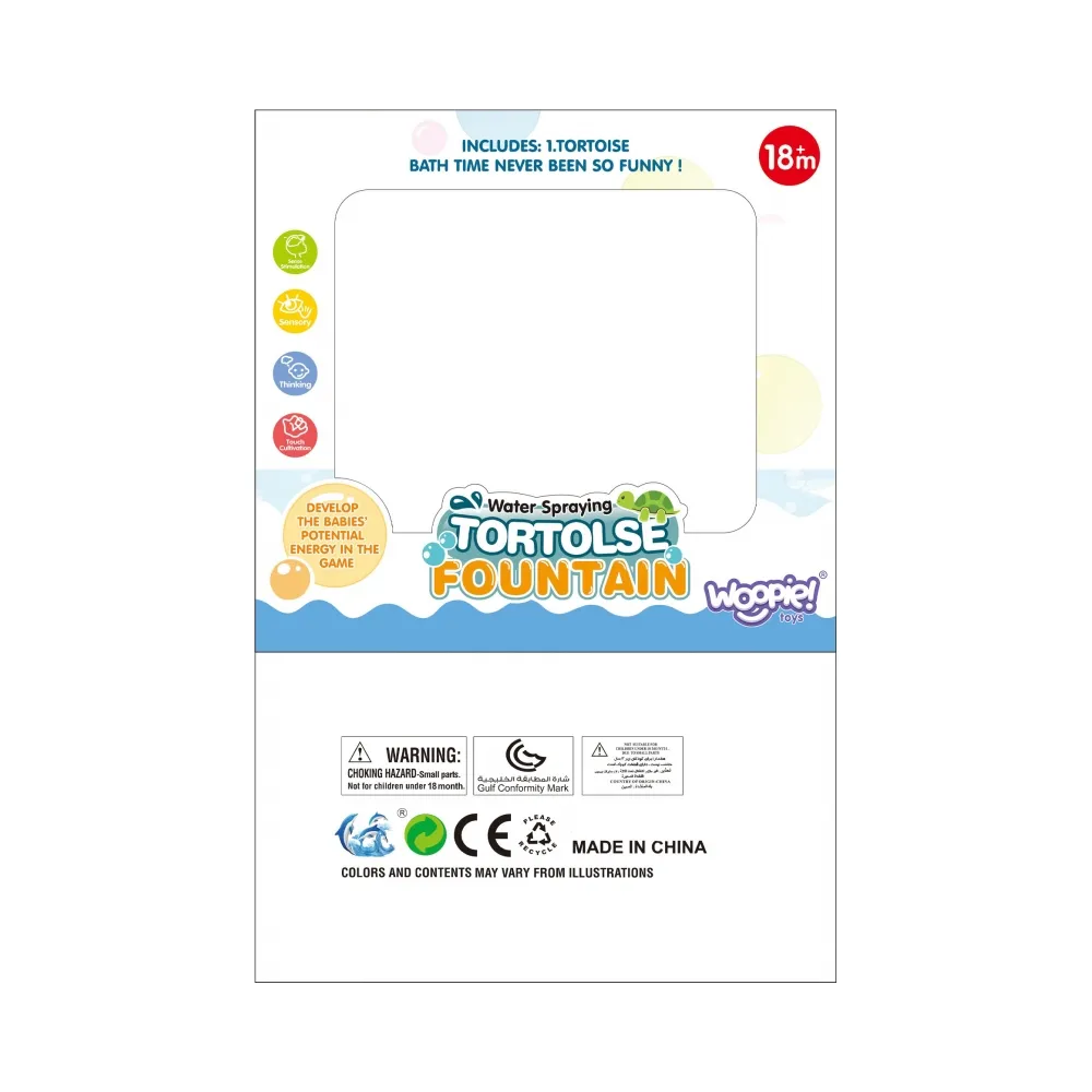 WOOPIE BABY Zabawka do Kąpieli Żółwik Mini Prysznic Fontanna
