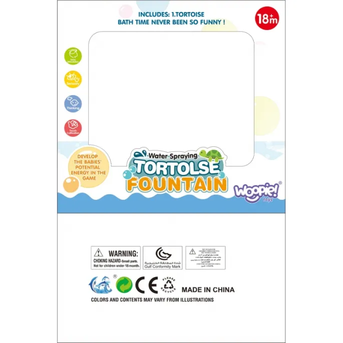 Zabawka do kąpieli z przyssawkami i wodą