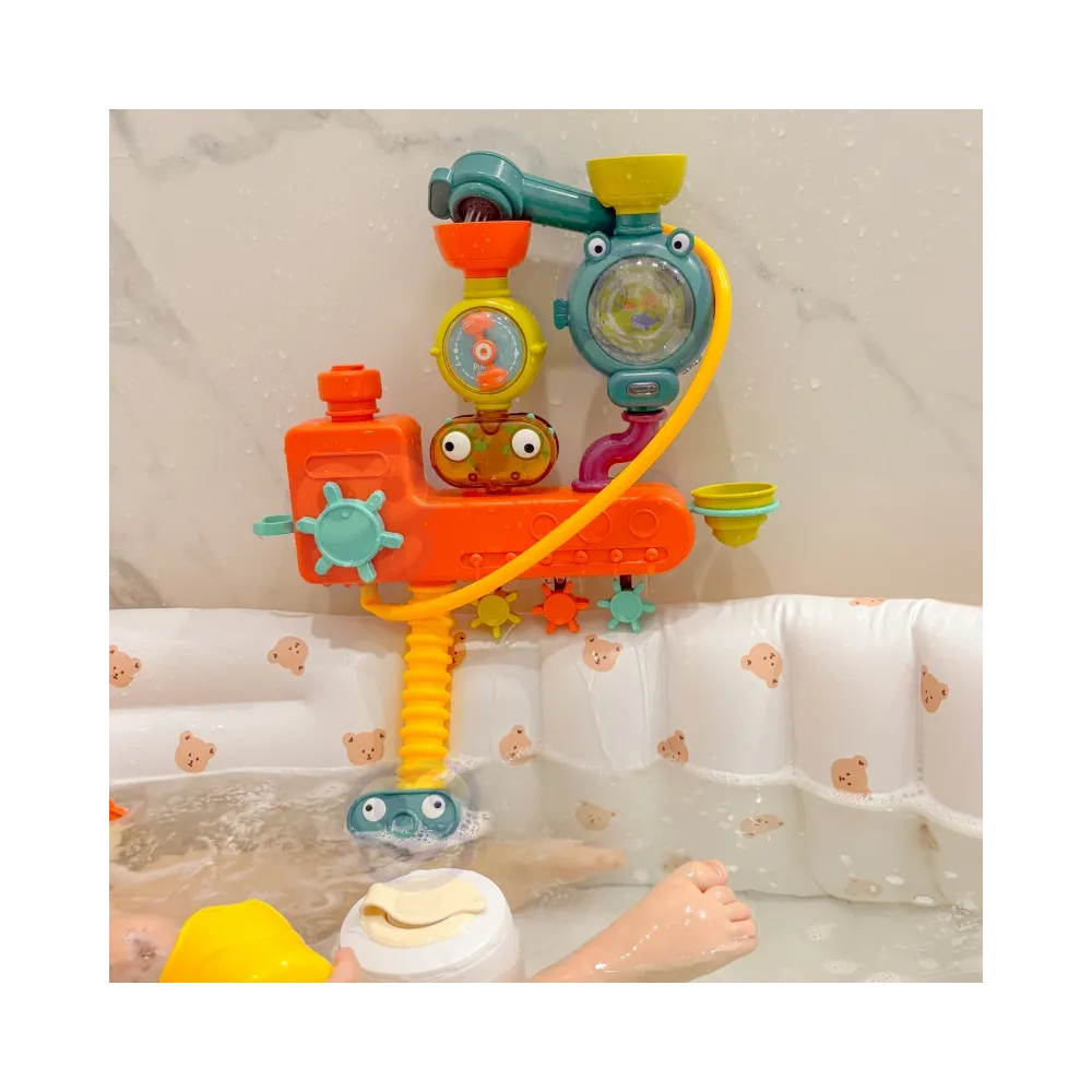 WOOPIE BABY Zabawka do Kąpieli Kranik Prysznic Fontanna Przelewowa Kaczuszka