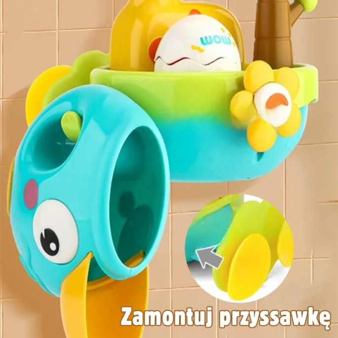 Łatwe przechowywanie zabawki dzięki haczykowi