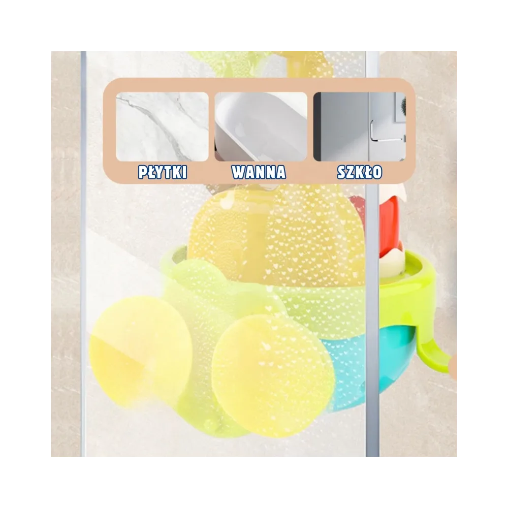 WOOPIE BABY Zabawka do Kąpieli Żyrafa z Lejkiem na Przyssawke