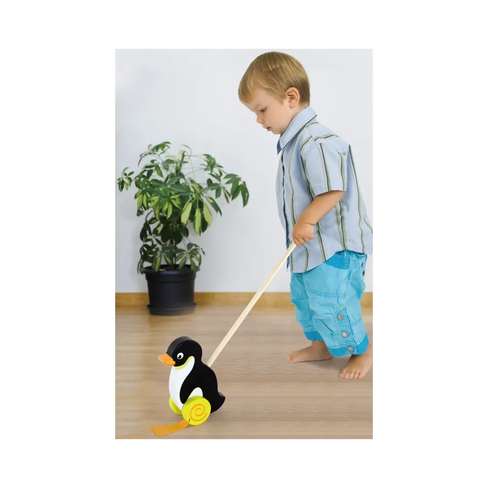 Bezpieczny pchacz na antystatycznych kółkach