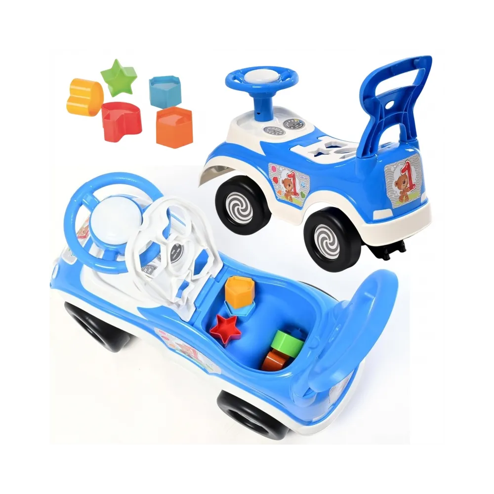 Zabawka 4w1: jeździk, pchacz, chodzik, sorter