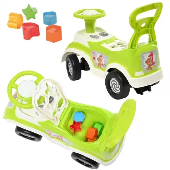 Wbudowany schowek na skarby w ergonomicznej zabawce dla dzieci