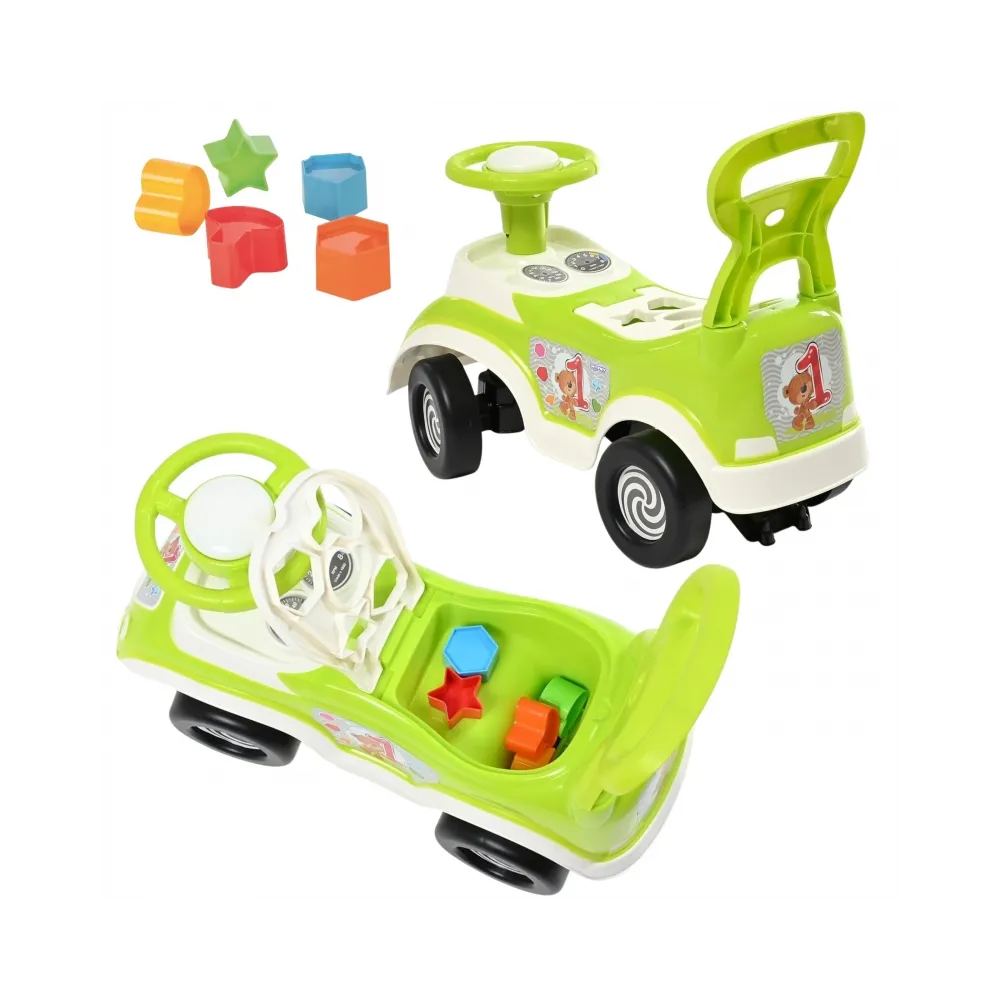 Wbudowany schowek na skarby w ergonomicznej zabawce dla dzieci