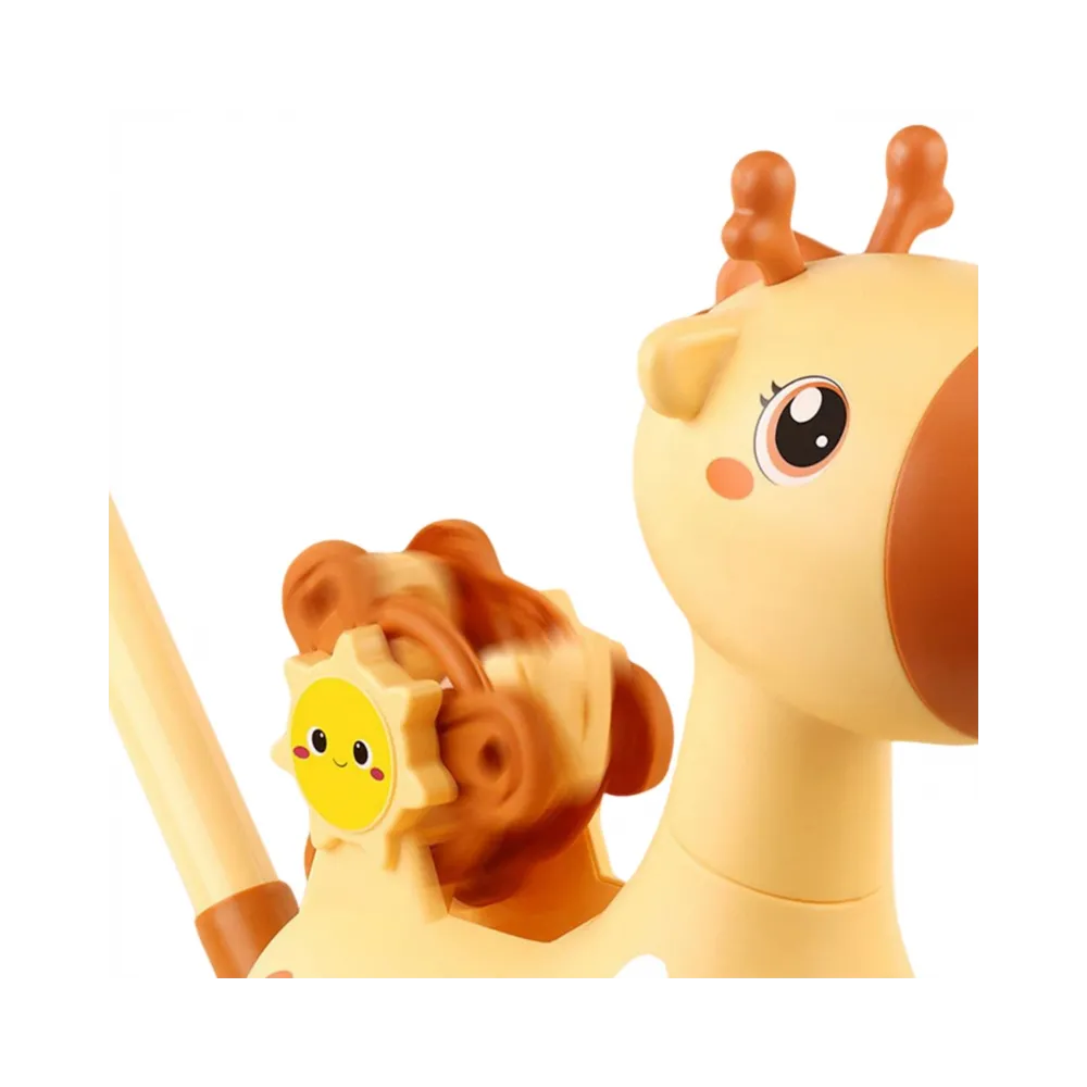 Interaktywna żyrafka do robienia baniek mydlanych