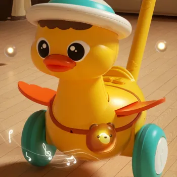 Interaktywny pchacz z melodiami i świetlnymi efektami