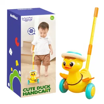 Rozwój motoryki z pchaczem w kształcie uśmiechniętej kaczuszki