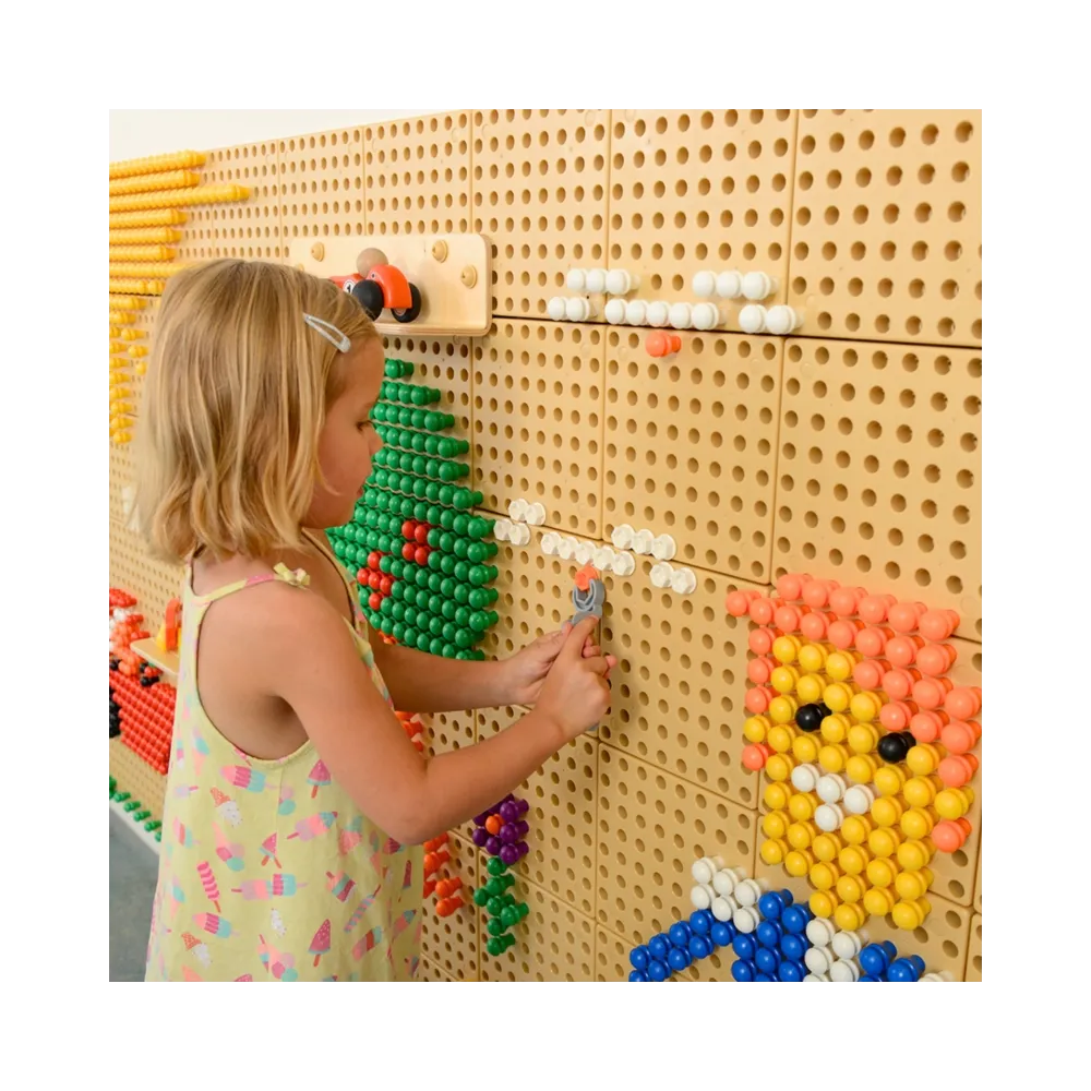 MASTERKIDZ Ręczne Narzędzia 6 Elementów Śrubokręt Klucz - Tablica Naukowo-Edukacyjna STEM