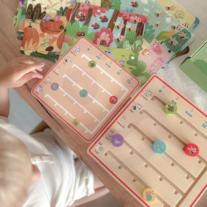 Motyw leśny w edukacyjnej grze dla dzieci