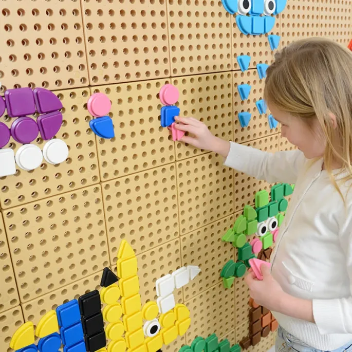 Kołeczki do tablic STEM, rozwijające kreatywność dzieci.