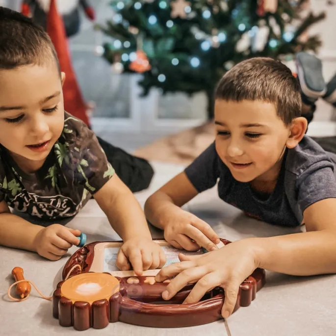Długopis i stempelki do znikopisu bordowego