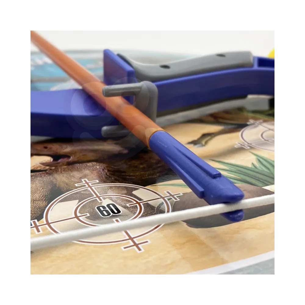 WOOPIE Zestaw Małego Łucznika Dinozaury Łuk Strzały Tarcza 32 el.