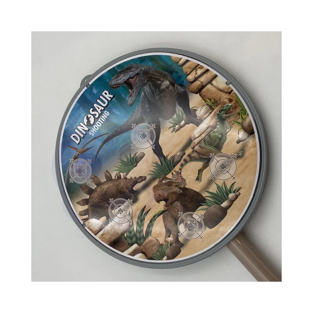 WOOPIE Zestaw Małego Łucznika Dinozaury Łuk Strzały Tarcza 32 el.