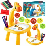 WOOPIE Tablica do Rysowania Projektor Żyrafa + Flamastry