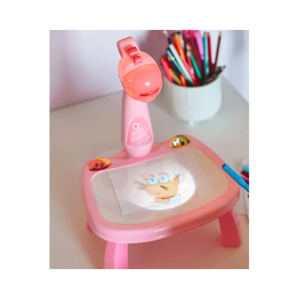 WOOPIE Tablica do Rysowania Projektor Żyrafa + Flamastry