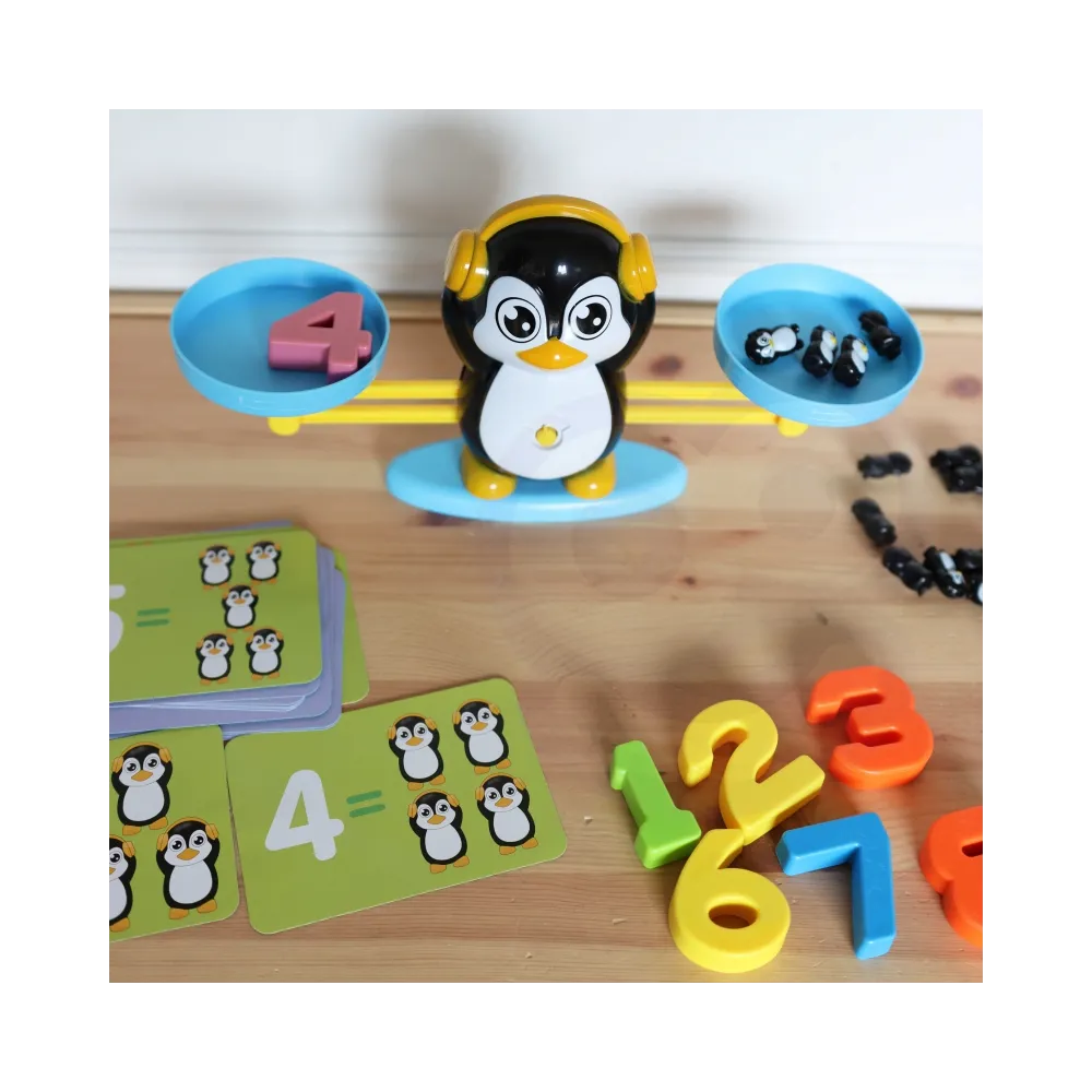 Interaktywna zabawa z wagą dla maluchów