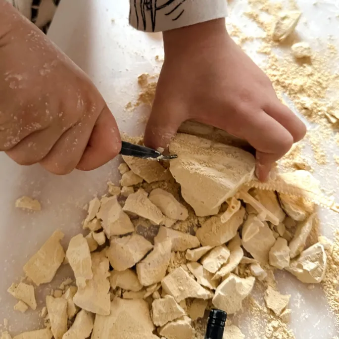 Rozwijająca zabawa z dinozaurami