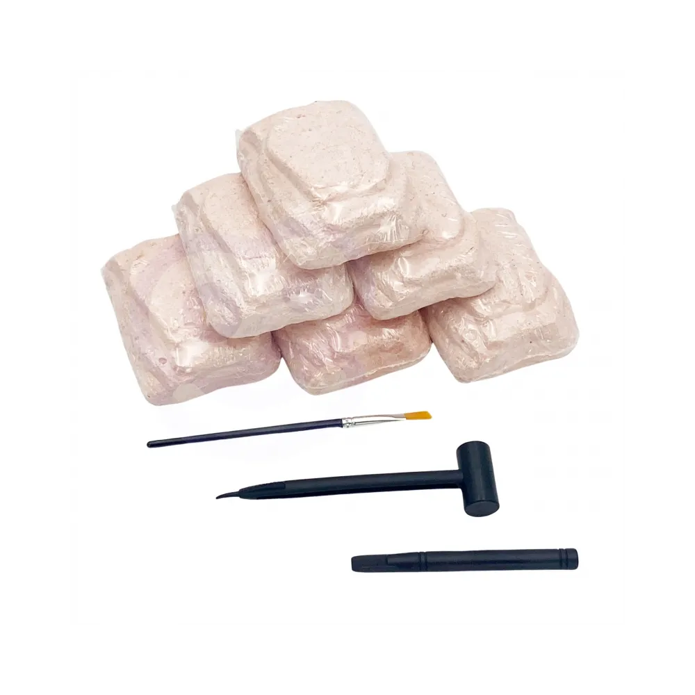 WOOPIE Wykopaliska Dinozaurów 6 Losowych Figurek Szkieletów Dinozaurów