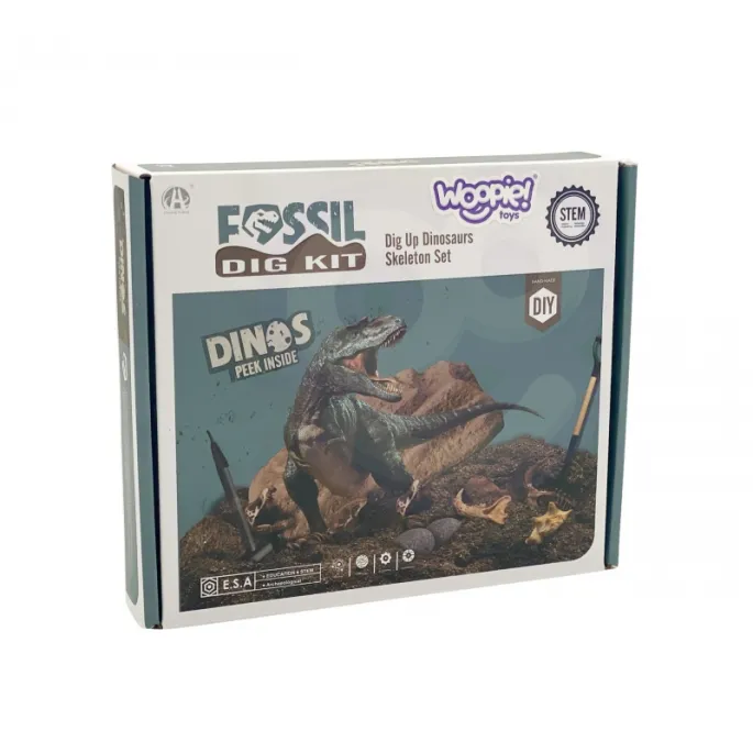 Zabawa w paleontologa z mini-szkieletami