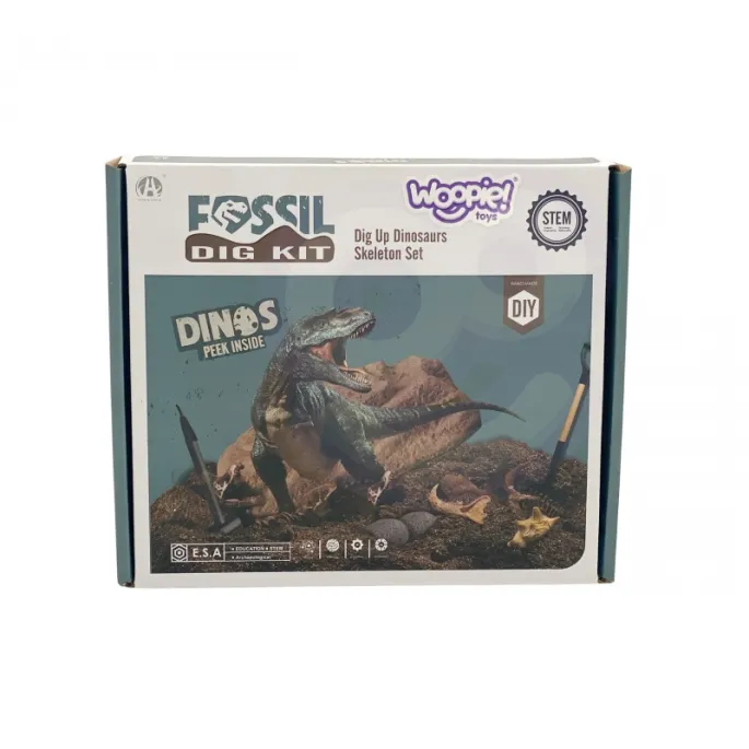 Dinozaury ukryte w blokach do wykopalisk