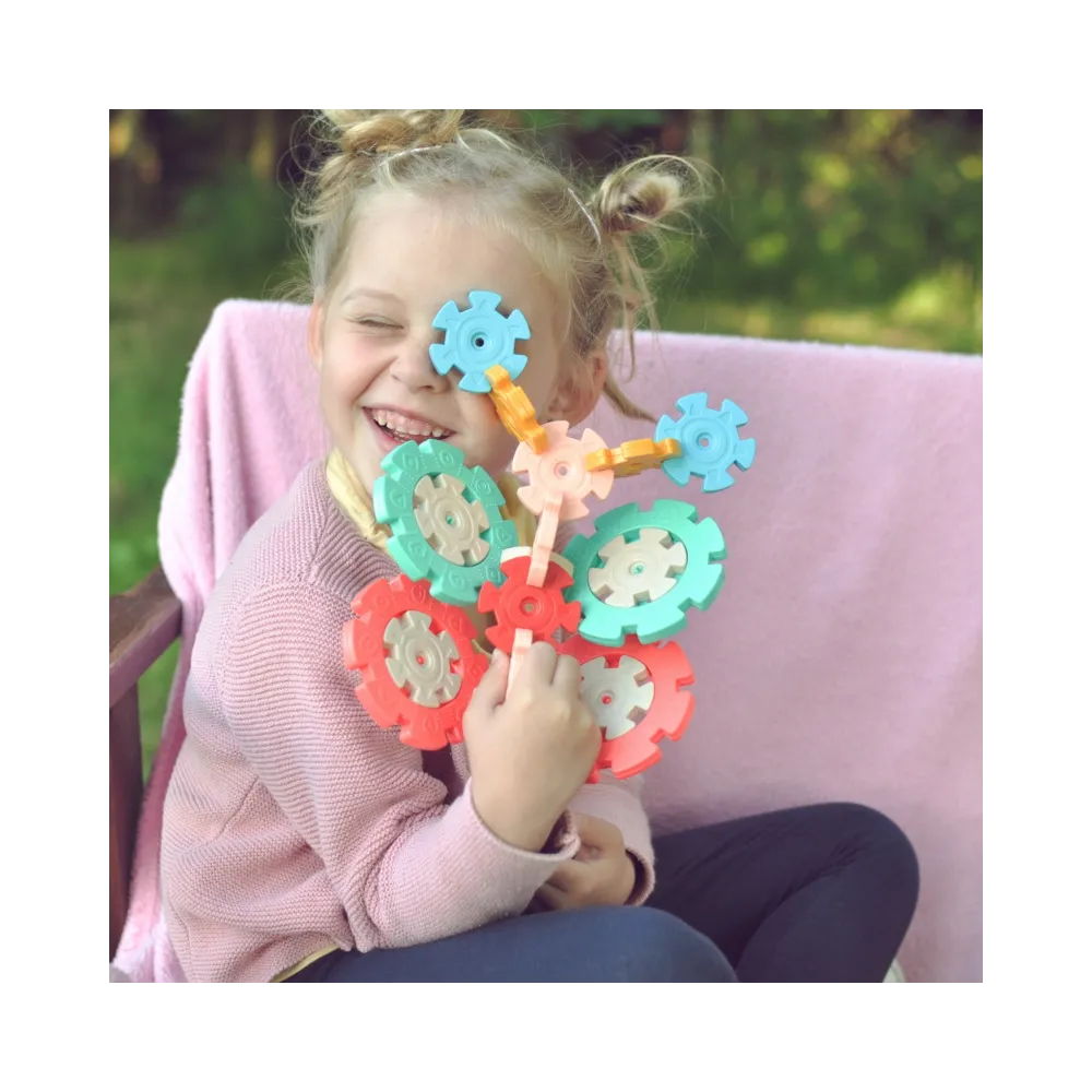 WOOPIE Klocki Konstrukcyjne Wafle Jeżyki 52 el.