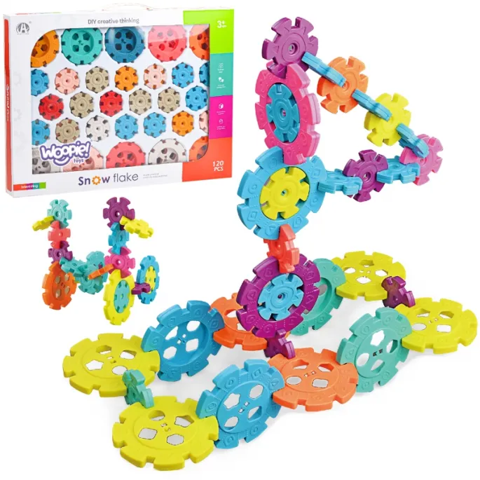 Wafle klocki - wspierają rozwój logicznego myślenia dzieci