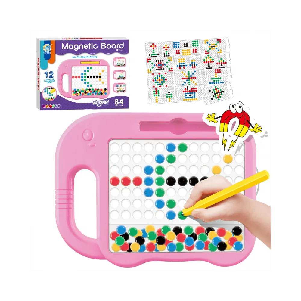 WOOPIE Tablica Magnetyczna dla Dzieci Montessori MagPad Słonik