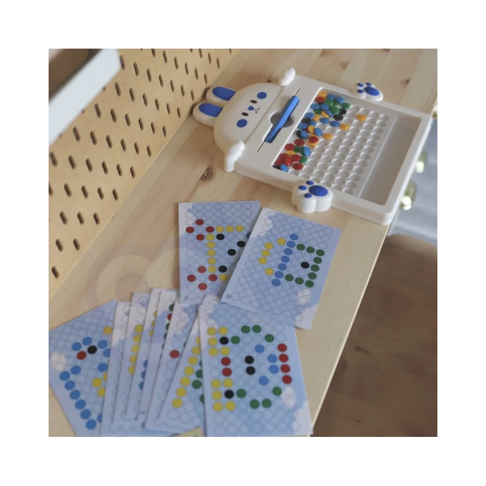 WOOPIE Tablica Magnetyczna dla Dzieci Montessori MagPad Królik