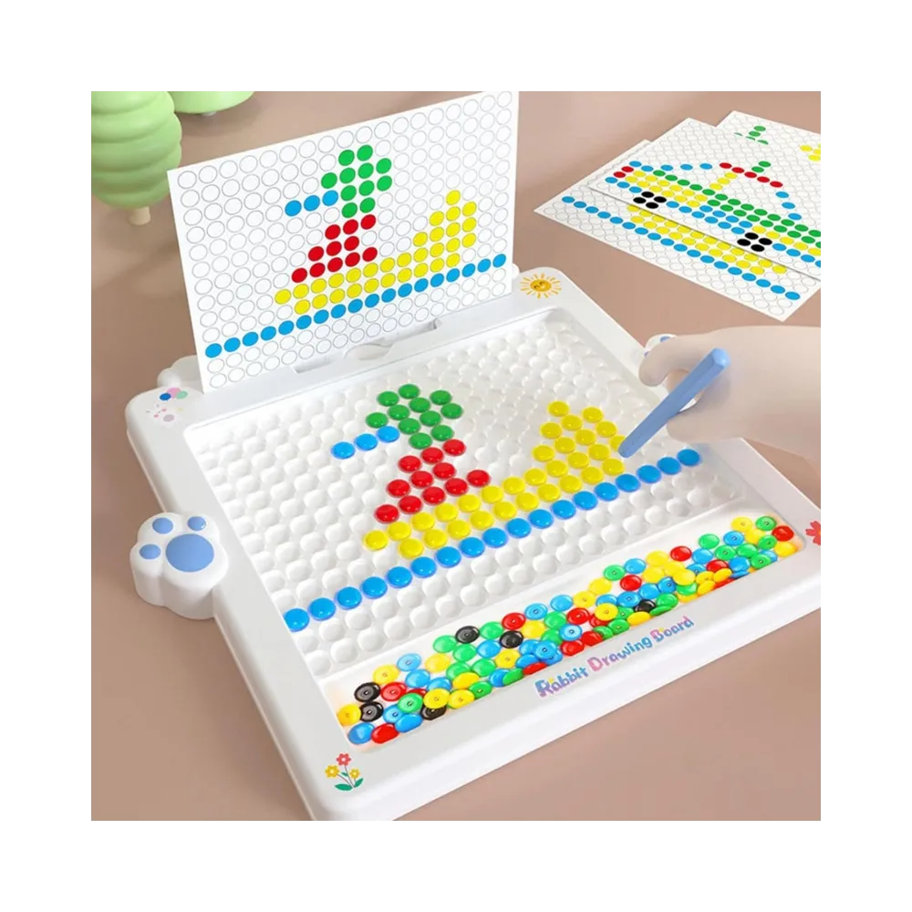 WOOPIE Tablica Magnetyczna dla Dzieci Montessori MagPad Królik