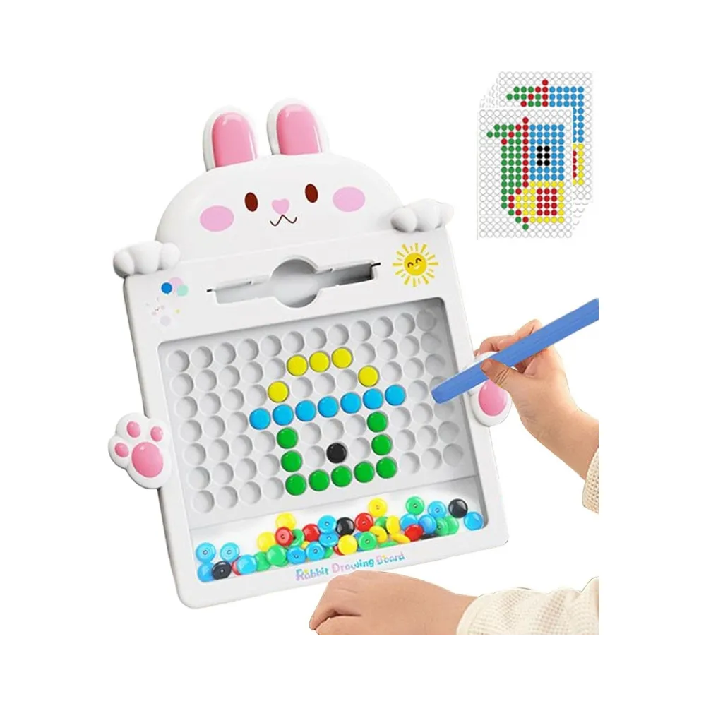 WOOPIE Tablica Magnetyczna dla Dzieci Montessori MagPad Królik