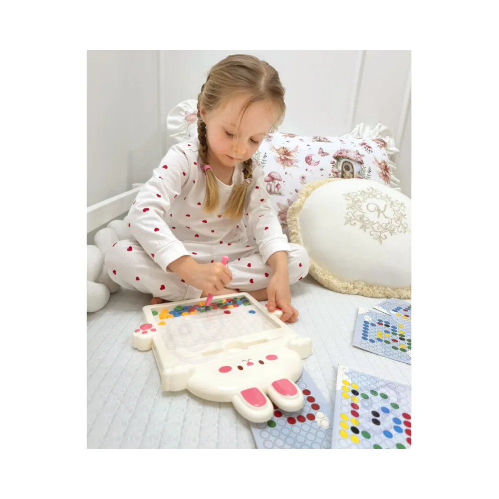WOOPIE Tablica Magnetyczna dla Dzieci Montessori MagPad Królik