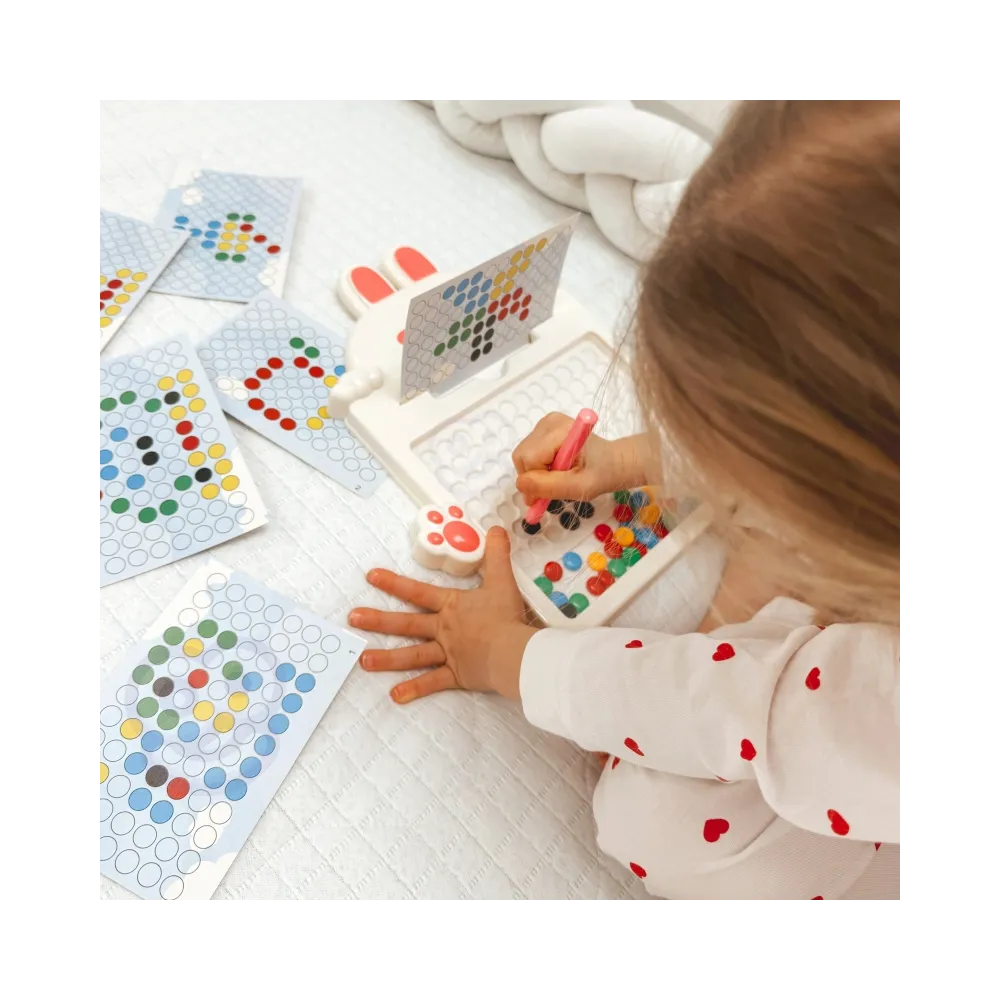 WOOPIE Tablica Magnetyczna dla Dzieci Montessori MagPad Królik