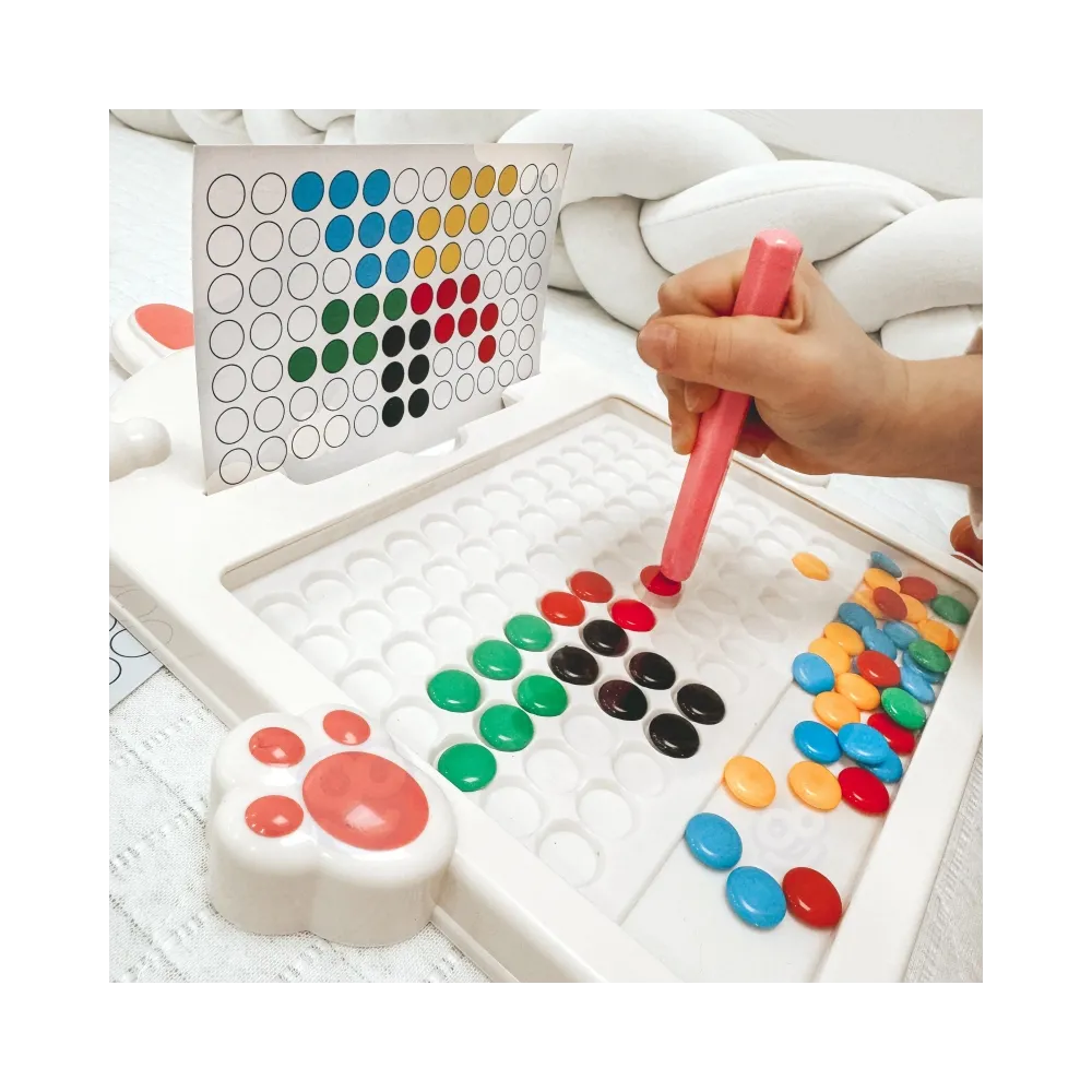 WOOPIE Tablica Magnetyczna dla Dzieci Montessori MagPad Królik