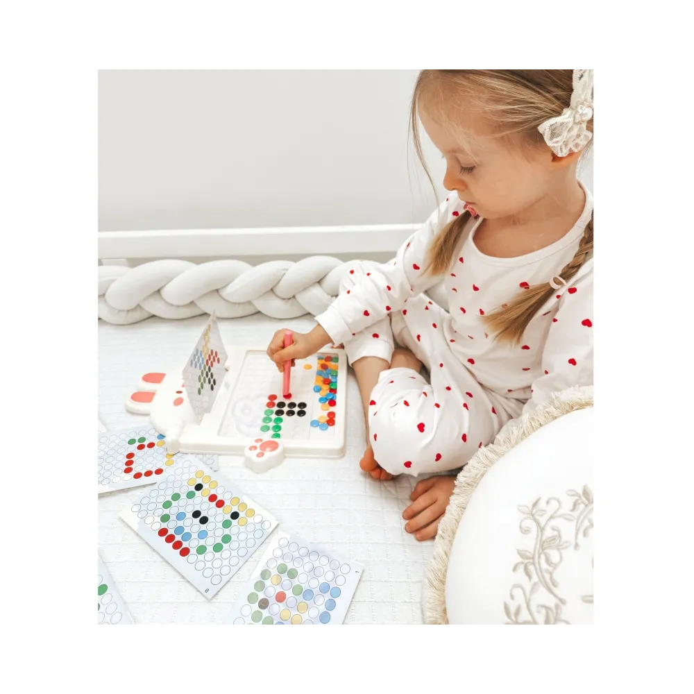 WOOPIE Tablica Magnetyczna dla Dzieci Montessori MagPad Królik