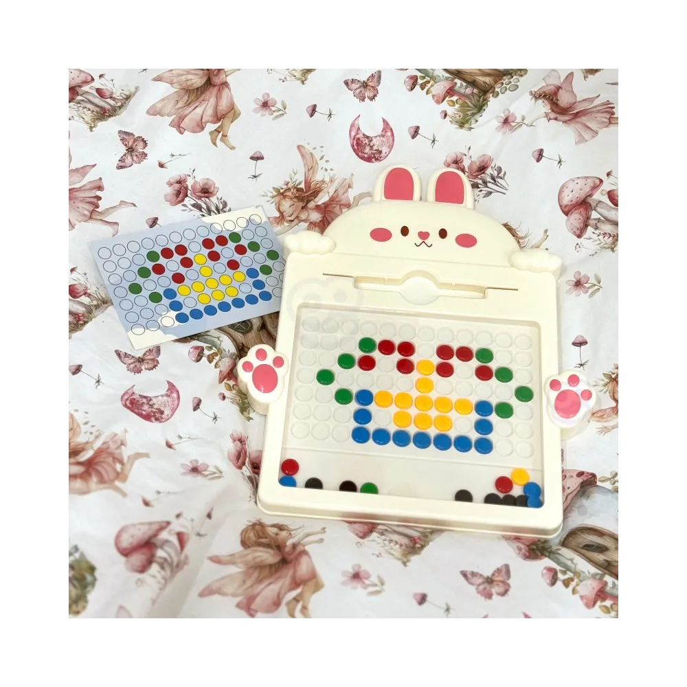 WOOPIE Tablica Magnetyczna dla Dzieci Montessori MagPad Królik