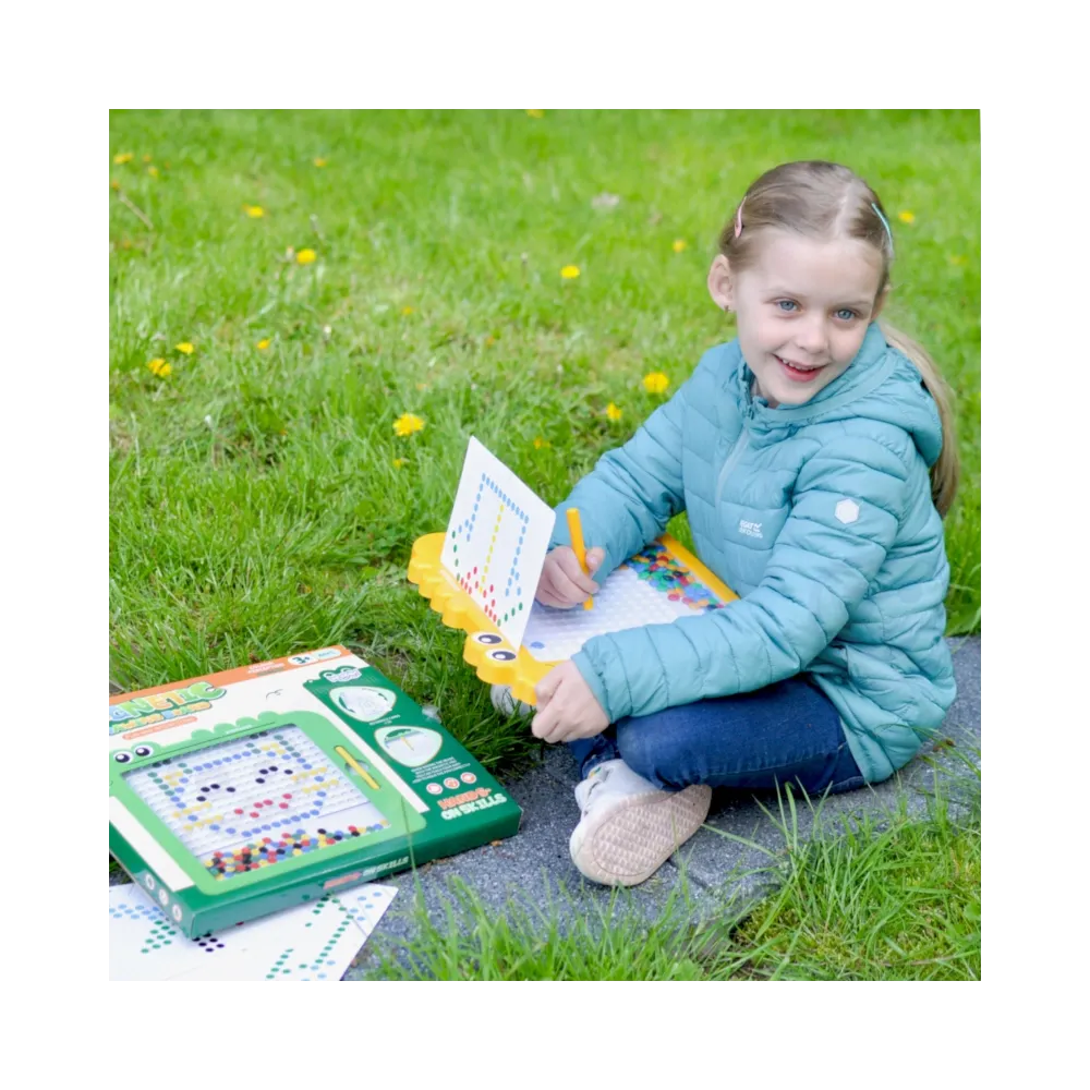 WOOPIE Tablica Magnetyczna dla Dzieci Montessori MagPad Dinozaur