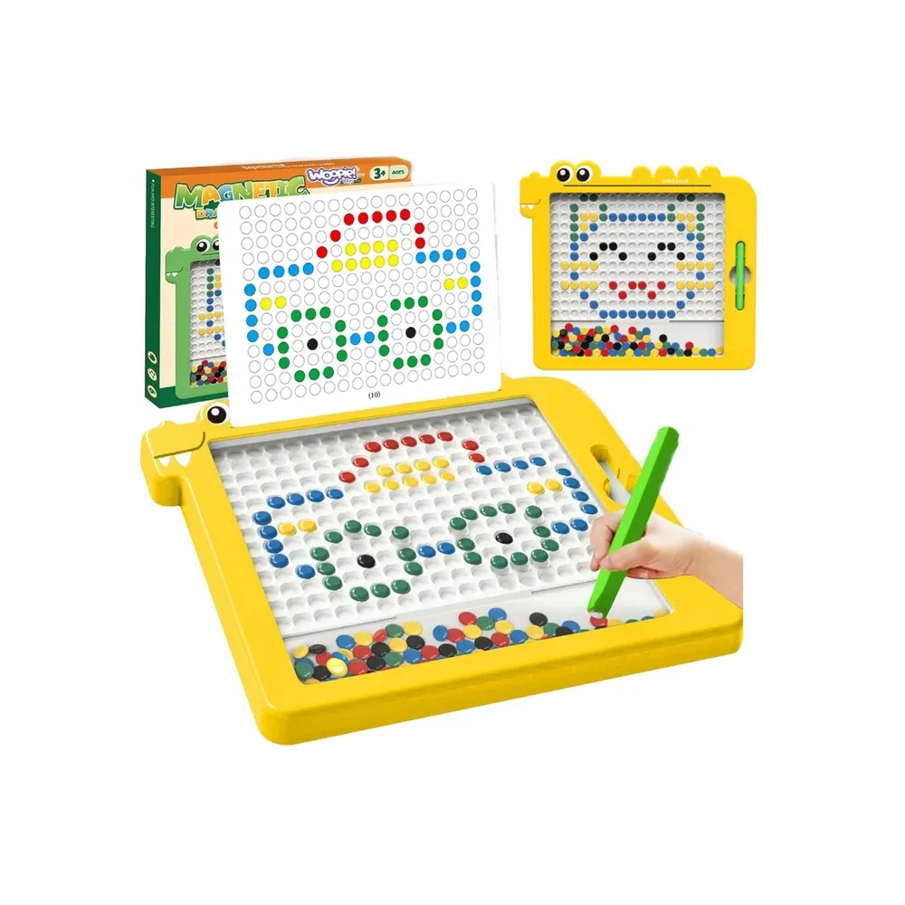 WOOPIE Tablica Magnetyczna dla Dzieci Montessori MagPad Dinozaur