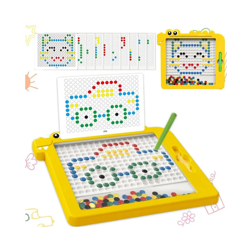 WOOPIE Tablica Magnetyczna dla Dzieci Montessori MagPad Dinozaur